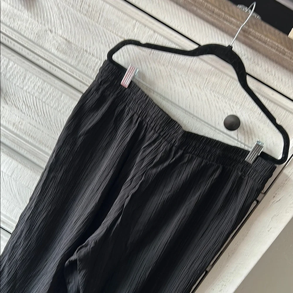 Black Drawstring Pants - Picture 4 of 7